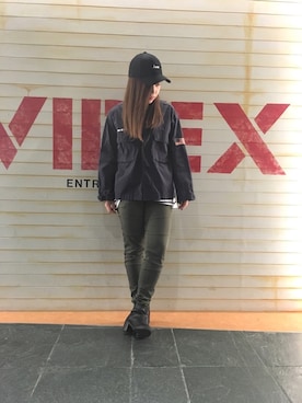 akaneさん（レディース・160cm）の春コーディネート