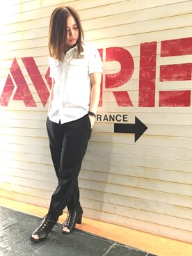 akaneさん（レディース・160cm）の夏コーディネート