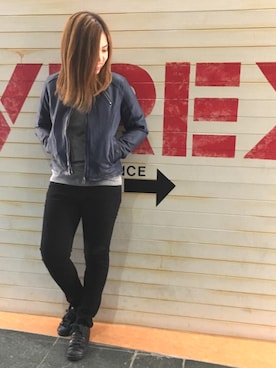 akaneさん（レディース・160cm）の秋コーディネート