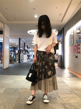 akaneさん（レディース・160cm）の夏コーディネート