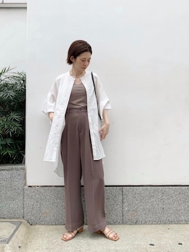 nakaさん（レディース・155cm）の夏コーディネート