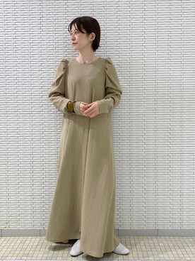 「お部屋コーデ」｜nakaさん（レディース・155cm）の春コーディネート