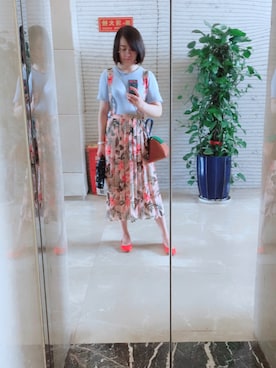 「stradivarius（ストラディバリウス）のアイテム（ワンピース/ドレス）」を使った、思嘉莉さん（レディース・162cm）の冬コーディネート