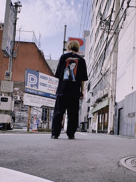 「MUZE（ミューズ）のアイテム」を使った、Eriya🍥さん（メンズ・169cm）の夏コーディネート