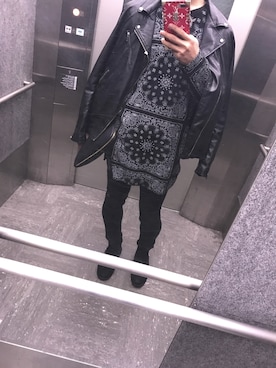 「jiggys shop（ジギーズショップ）のアイテム」を使った、のぶっちょ。さん（メンズ・176cm・20代）の春コーディネート