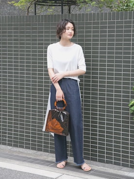 「URSELECT」｜kosujiさん（レディース・154cm）の夏コーディネート