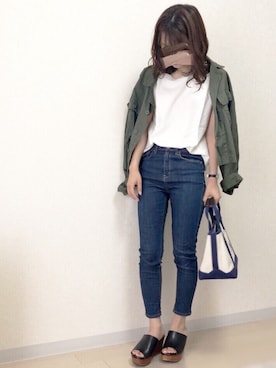 「31 Sons de mode（トランテアン　ソン　ドゥ　モード）のアイテム」を使った、ｎａｎａ♡さん（レディース・153cm）の夏コーディネート