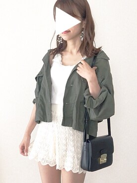 「PLAIN CLOTHING（プレーンクロージング）のアイテム」を使った、ｎａｎａ♡さん（レディース・153cm）の夏コーディネート