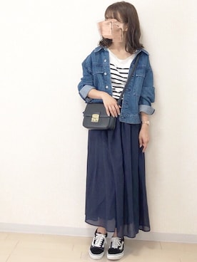 「PLAIN CLOTHING（プレーンクロージング）のアイテム」を使った、ｎａｎａ♡さん（レディース・153cm）の秋コーディネート