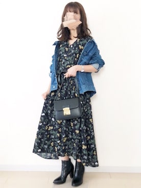 「31 Sons de mode（トランテアン　ソン　ドゥ　モード）のアイテム」を使った、ｎａｎａ♡さん（レディース・153cm）の秋コーディネート