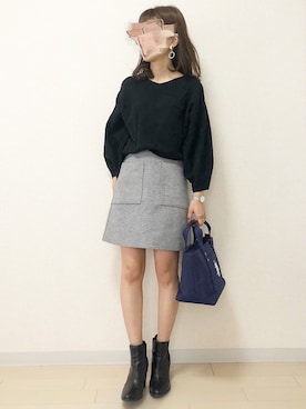 「31 Sons de mode（トランテアン　ソン　ドゥ　モード）のアイテム」を使った、ｎａｎａ♡さん（レディース・153cm）の秋コーディネート