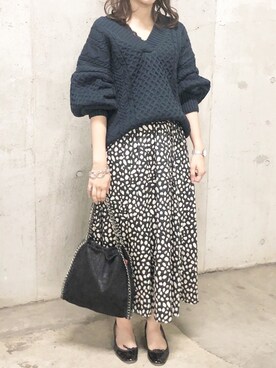 「31 Sons de mode（トランテアン　ソン　ドゥ　モード）のアイテム」を使った、ｎａｎａ♡さん（レディース・153cm）の秋コーディネート