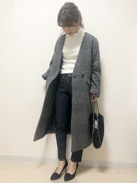 「PICHE ABAHOUSE（ピシェ アバハウス）のアイテム」を使った、ｎａｎａ♡さん（レディース・153cm）の秋コーディネート