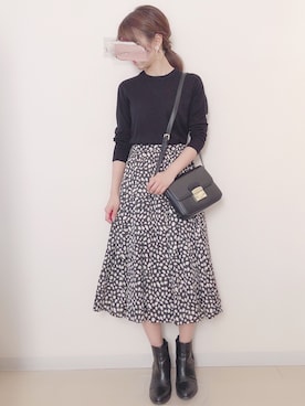 「31 Sons de mode（トランテアン　ソン　ドゥ　モード）のアイテム」を使った、ｎａｎａ♡さん（レディース・153cm）の冬コーディネート