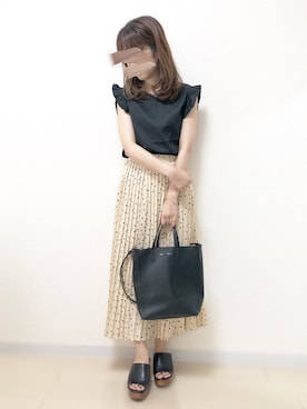 「tocco closet（トッコ　クローゼット）のアイテム」を使った、ｎａｎａ♡さん（レディース・153cm）の夏コーディネート