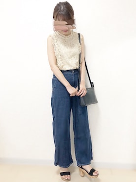「tocco closet（トッコ　クローゼット）のアイテム」を使った、ｎａｎａ♡さん（レディース・153cm）の夏コーディネート