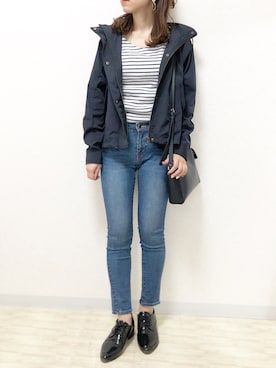 「URBAN RESEARCH Sonny Label（アーバンリサーチサニーレーベル）のアイテム（マウンテンパーカー）」を使った、ｎａｎａ♡さん（レディース・153cm）の秋コーディネート