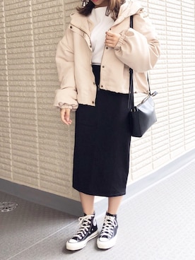 「ADOLESCENCE （アドレセンス）のアイテム」を使った、ｎａｎａ♡さん（レディース・153cm）の秋コーディネート