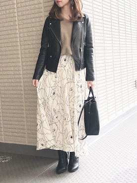 「31 Sons de mode（トランテアン　ソン　ドゥ　モード）のアイテム」を使った、ｎａｎａ♡さん（レディース・153cm）の秋コーディネート