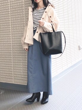 「31 Sons de mode（トランテアン　ソン　ドゥ　モード）のアイテム」を使った、ｎａｎａ♡さん（レディース・153cm）の秋コーディネート