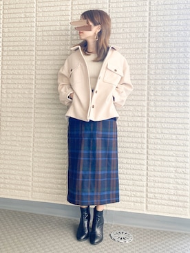 「31 Sons de mode（トランテアン　ソン　ドゥ　モード）のアイテム」を使った、ｎａｎａ♡さん（レディース・153cm）の冬コーディネート
