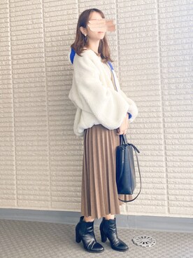 「31 Sons de mode（トランテアン　ソン　ドゥ　モード）のアイテム」を使った、ｎａｎａ♡さん（レディース・153cm）の冬コーディネート
