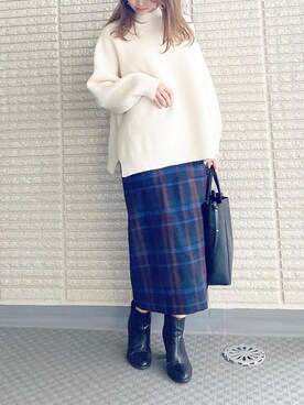 「31 Sons de mode（トランテアン　ソン　ドゥ　モード）のアイテム」を使った、ｎａｎａ♡さん（レディース・153cm）の冬コーディネート