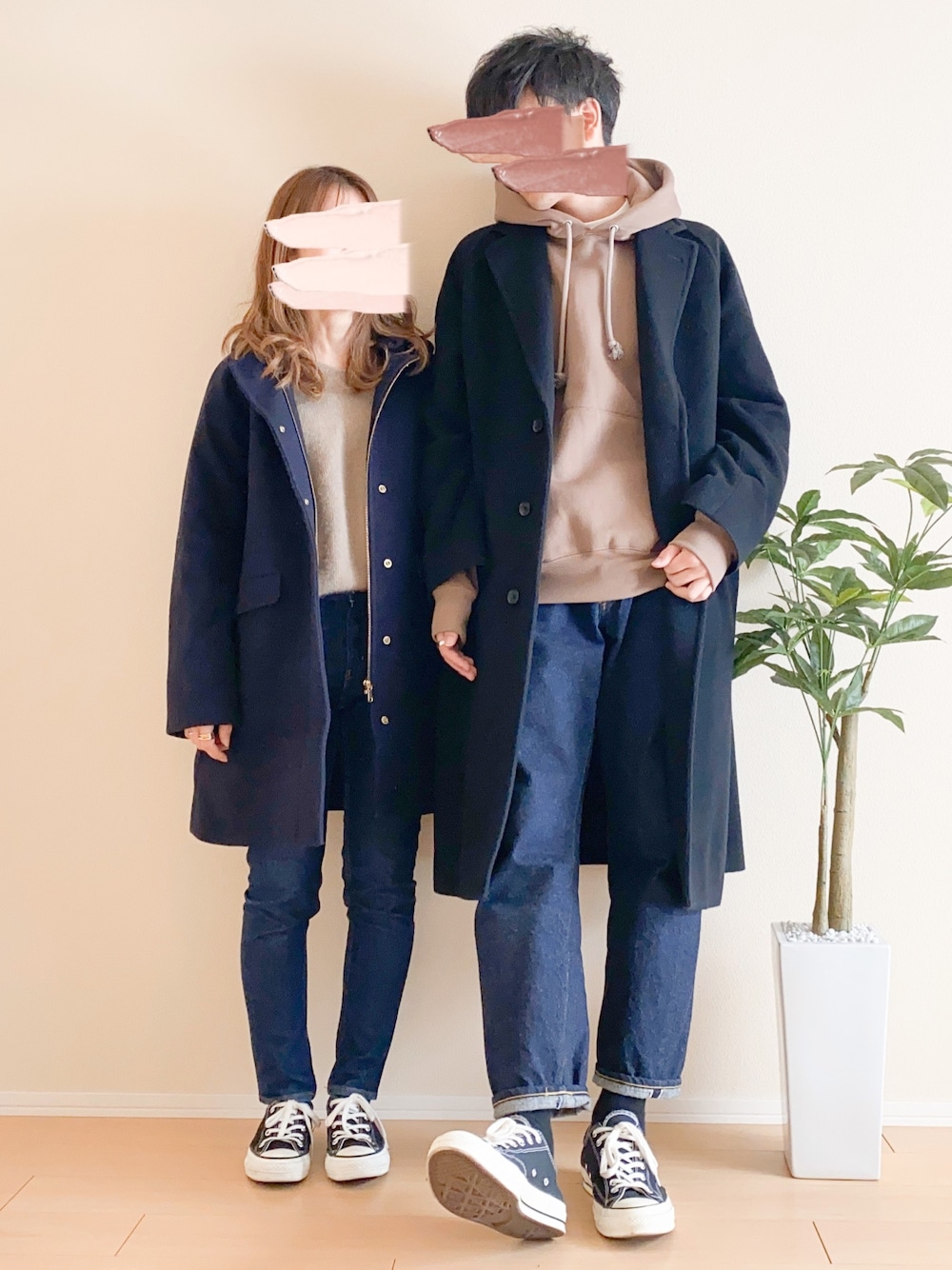 SHIPS HAMILTONラムウールフードコート　38 HAMILTONラムウールフードコート◇ （その他アウター）｜SHIPS