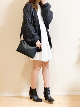 「31 Sons de mode（トランテアン　ソン　ドゥ　モード）のアイテム」を使った、ｎａｎａ♡さん（レディース・153cm）の冬コーディネート