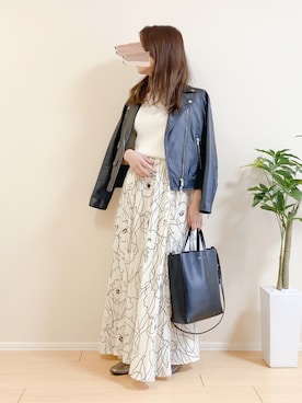 「Bou Jeloud（ブージュルード）のアイテム」を使った、ｎａｎａ♡さん（レディース・153cm）の冬コーディネート