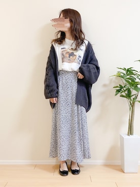 「Bou Jeloud（ブージュルード）のアイテム」を使った、ｎａｎａ♡さん（レディース・153cm）の冬コーディネート