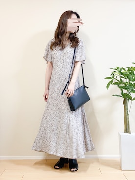 「STUDIOUS（ステュディオス）のアイテム（サンダル）」を使った、ｎａｎａ♡さん（レディース・153cm）の春コーディネート