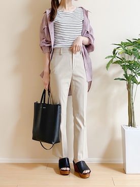「Khaju（カージュ）のアイテム」を使った、ｎａｎａ♡さん（レディース・153cm）の春コーディネート