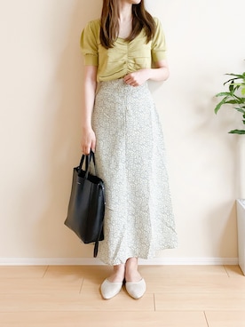 「FREE'S MART（フリーズマート）のアイテム（トップス）」を使った、ｎａｎａ♡さん（レディース・153cm）の夏コーディネート