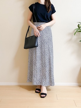 「EMMEL REFINES（エメルリファインズ）のアイテム」を使った、ｎａｎａ♡さん（レディース・153cm）の夏コーディネート