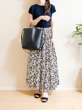 「SEVENDAYS=SUNDAY（セブンデイズサンデイ）のアイテム」を使った、ｎａｎａ♡さん（レディース・153cm）の夏コーディネート