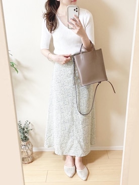 「MKT（エムケーティー）のアイテム（トップス）」を使った、ｎａｎａ♡さん（レディース・153cm）の秋コーディネート