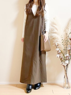 「Bou Jeloud（ブージュルード）のアイテム」を使った、ｎａｎａ♡さん（レディース・153cm）の冬コーディネート