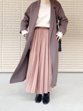 「EMMEL REFINES（エメルリファインズ）のアイテム」を使った、ｎａｎａ♡さん（レディース・153cm）の冬コーディネート
