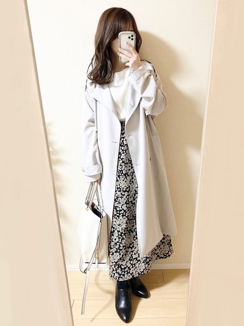 ｎａｎａ Mila Owenのトレンチコートを使ったコーディネート Wear
