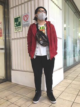「DC SHOES（ディーシーシューズ）のアイテム（ジャケット/アウター）」を使った、ホンダネーション さん（メンズ・171cm）の秋コーディネート