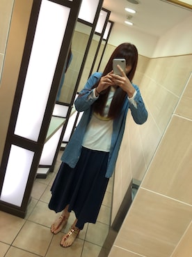 Kimさん(レディース・178cm)の春コーディネート