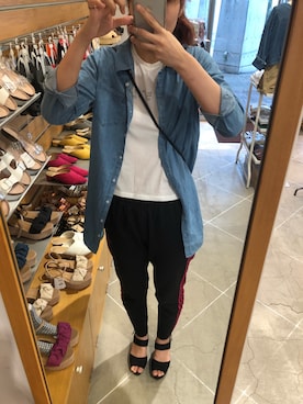 Kimさん(レディース・178cm)の春コーディネート