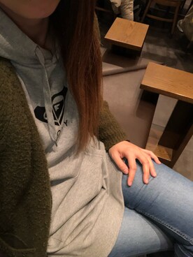 「ROXY（ロキシー）のアイテム（ワンピース/ドレス）」を使った、Kimさん（レディース・178cm）の冬コーディネート