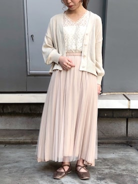 「カンフーシューズ」｜tomoさん（レディース・151cm）の春コーディネート