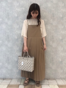 tomoさん（レディース・151cm）の夏コーディネート