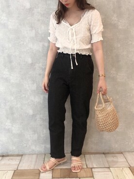 tomoさん（レディース・151cm）の夏コーディネート