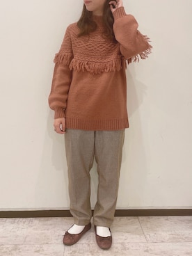 tomoさん（レディース・151cm）の冬コーディネート