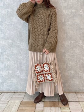 tomoさん（レディース・151cm）の冬コーディネート