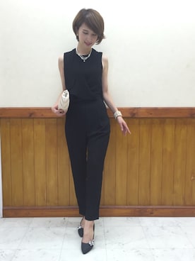 「PourVous（プールヴー）のアイテム」を使った、Mitsuさん（レディース・163cm）の秋コーディネート